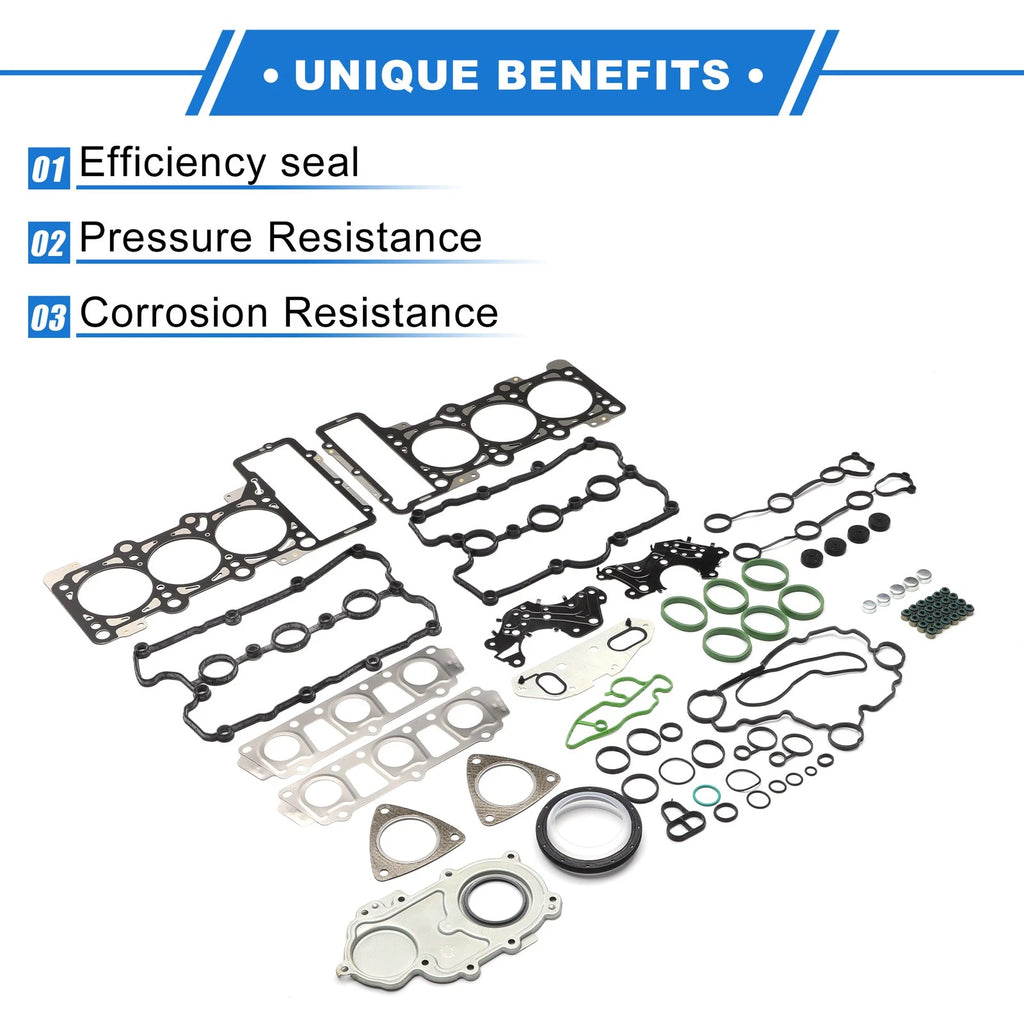 Cylinder Head Gasket Kit Replacement for Audi BGC Engine (1991–2004)