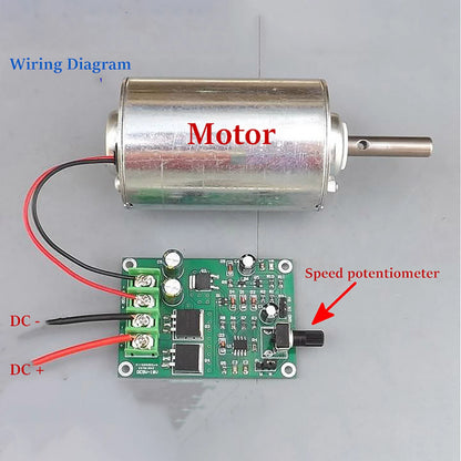 PWM Motor Speed Controller Board Module for DC 5-18V
