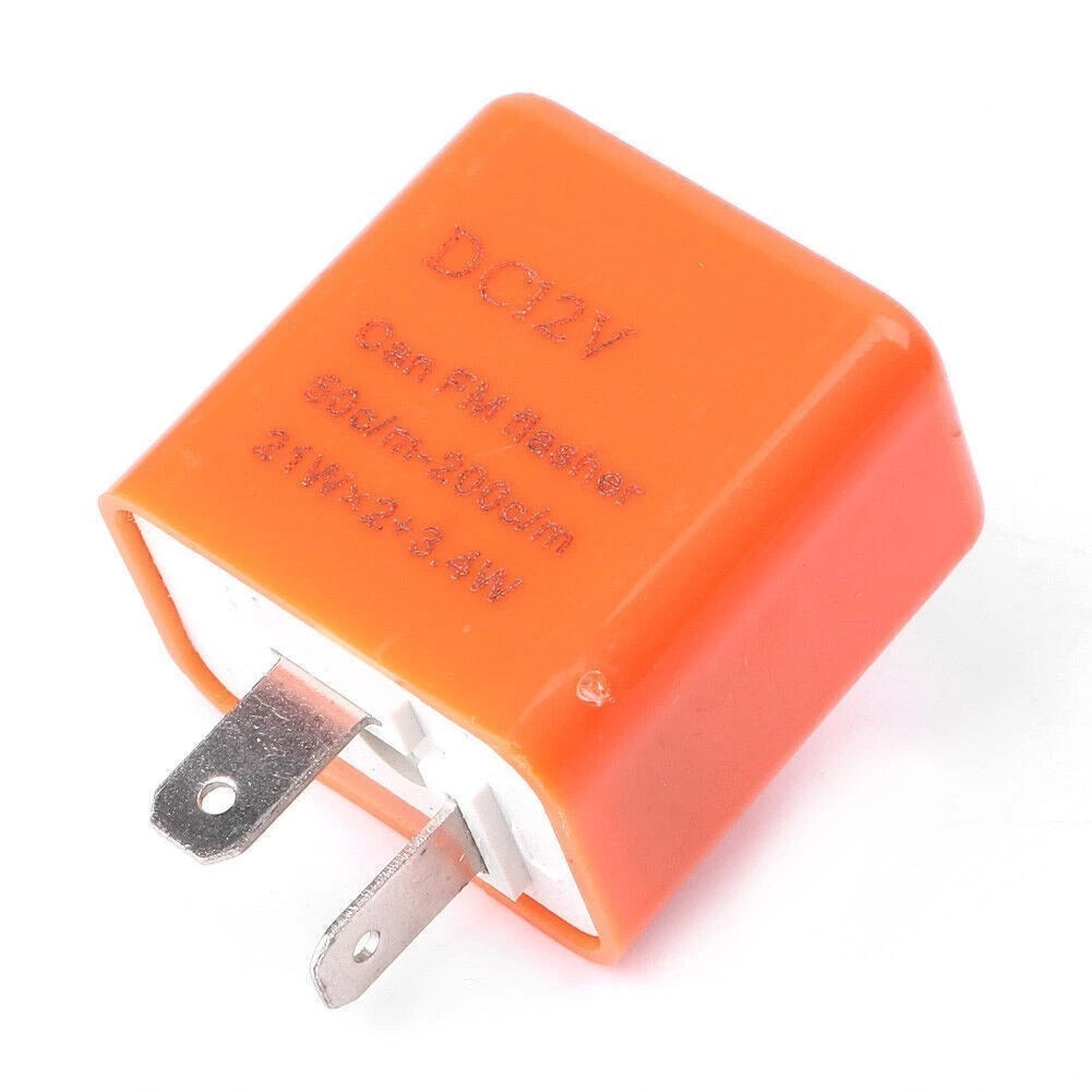 2-Pin LED Flasher Relay for Motorcycle (Fix Hyper Flash)