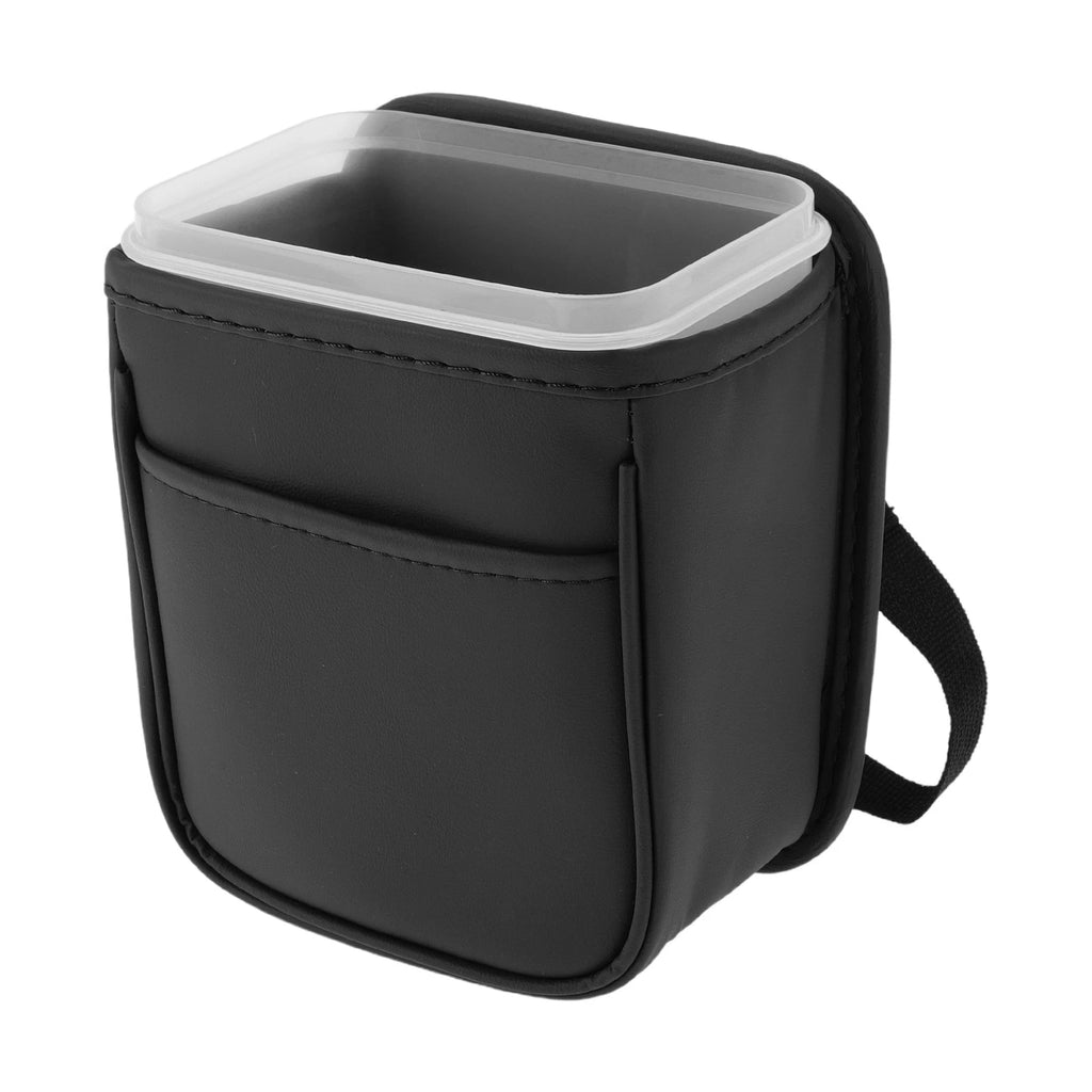 Auto Trash Can for Universal Fit (Portable, Hanging, Black) 1 Piece