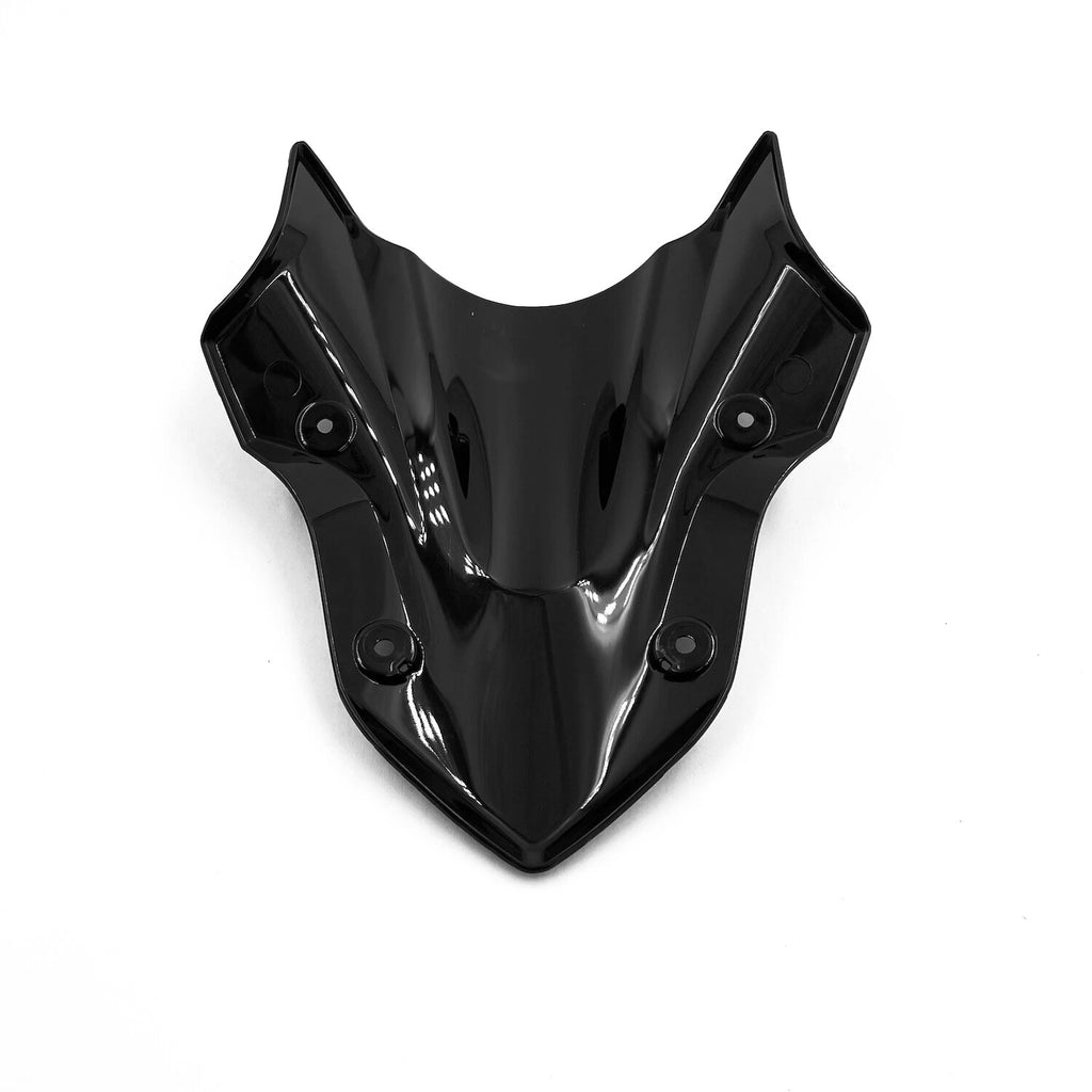 Black Double Bubble Windscreen for Kawasaki Z900 (2017–2019)