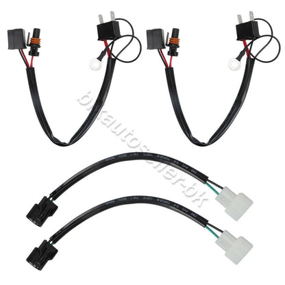 2X Headlight Wiring Converter for Honda Civic EP2 EP3 (2001–2006)