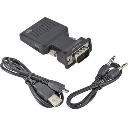 VGA to HDMI Adapter with Audio for PC to TV
