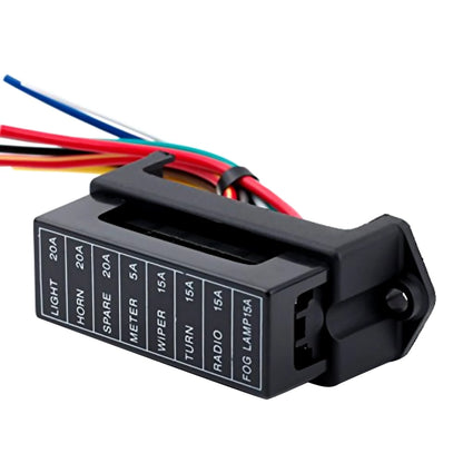 Fuse Box Block Holder 8 Way for Car Boat Blade ATC ATO (Universal)