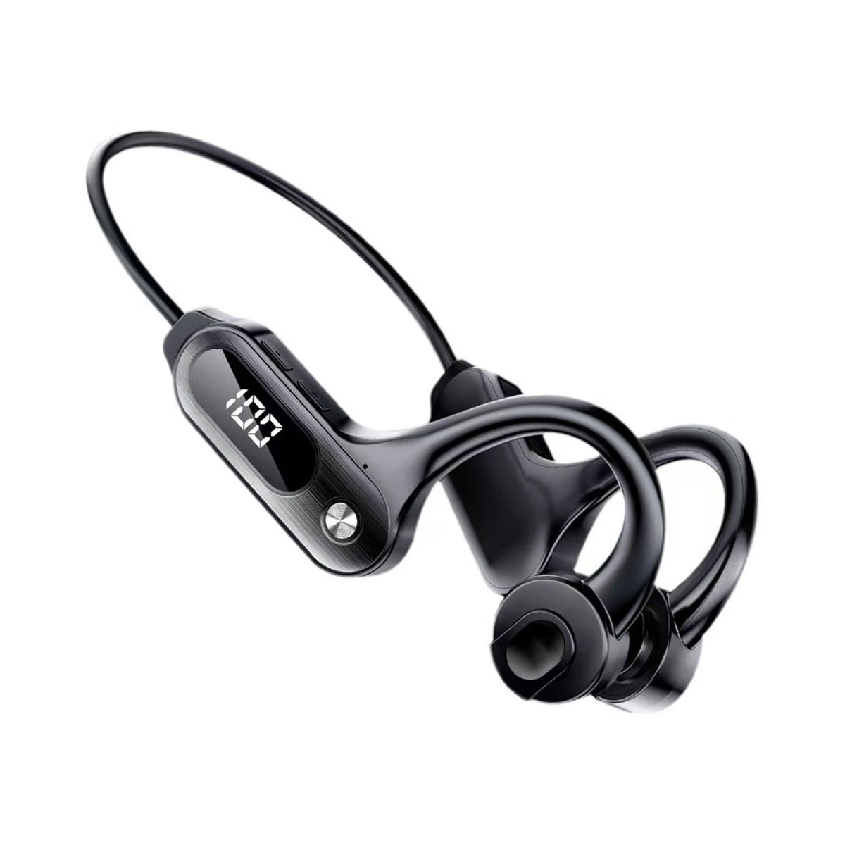 Bluetooth Headset Music Control Wireless LED Digital Screen (30 Days)