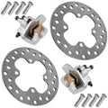 Front Brake Caliper w Disc and Studs for Honda FourTrax TRX420TE (2014–2024)