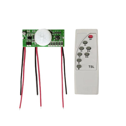 3X Solar Panel Input Light Control Board with Human Body Sensor