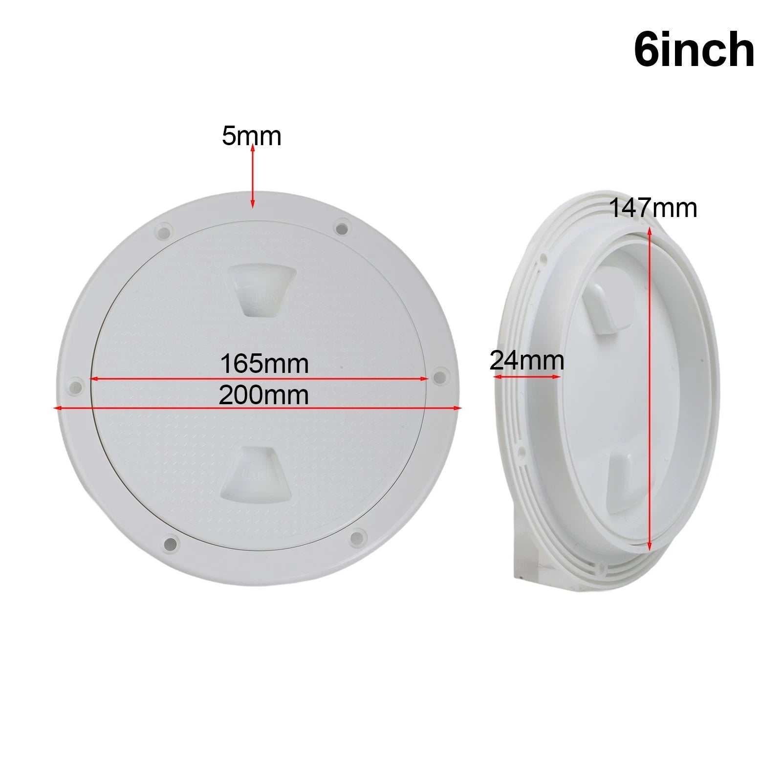 Non Slip Inspection Hatch for Marine (Various Sizes)