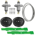 Spindle Blade Belt Kit Replacement for John Deere LA100 LA125 (2004–2011)