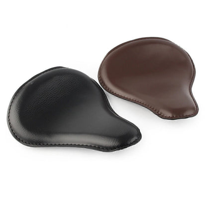 Large Leather Seat for Harley Bobber Chopper (Fits 13 1/2"x12")