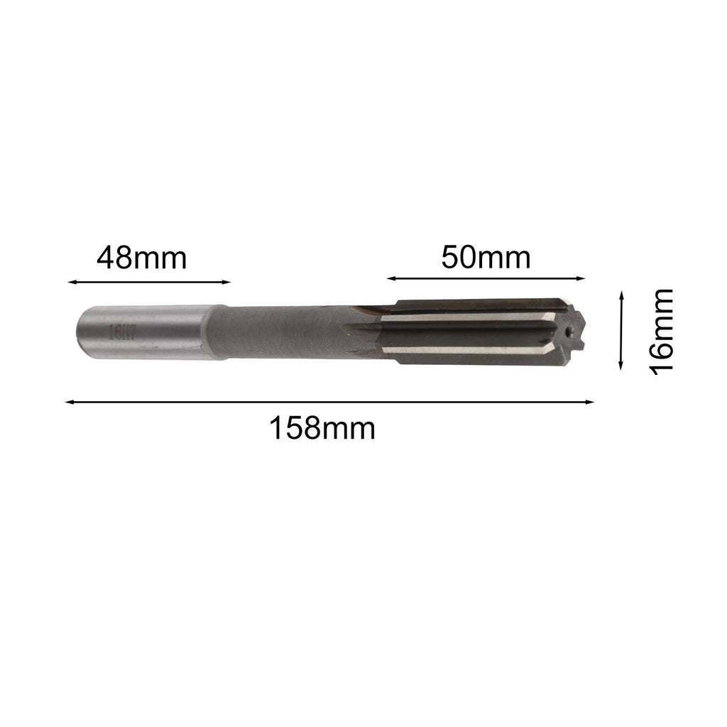 16mm HSS Collet Reamer 6 Flutes H7 for Precise Reaming