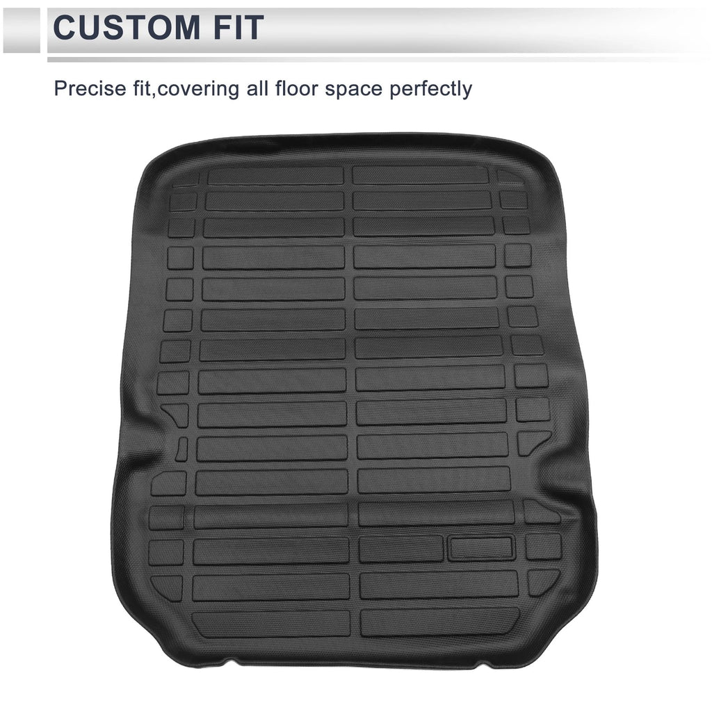 Cargo Liner Rear Trunk Mat for Chevrolet Camaro 2016–2024 Long Grid TPE