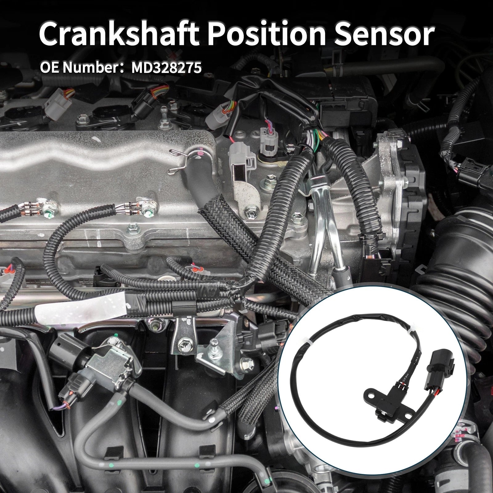 Crankshaft Position Sensor Replacement for Mitsubishi Montero Sport (2008–2024)