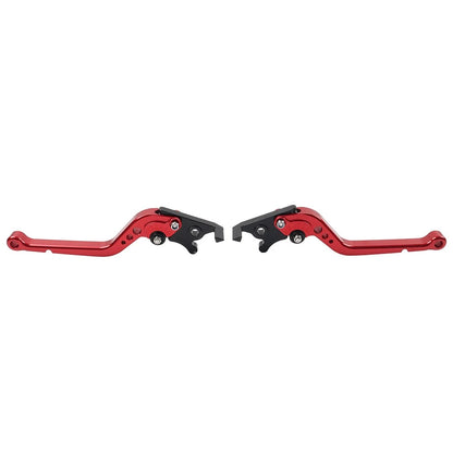 Red CNC Adjustable Brake Clutch Levers for Honda GROM/MSX125 (2014–2022)