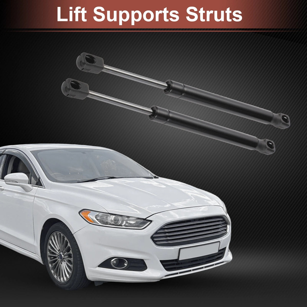2 Pcs Rear Hatch Lift Supports Gas Strut for Ford Fusion (2010–2012)