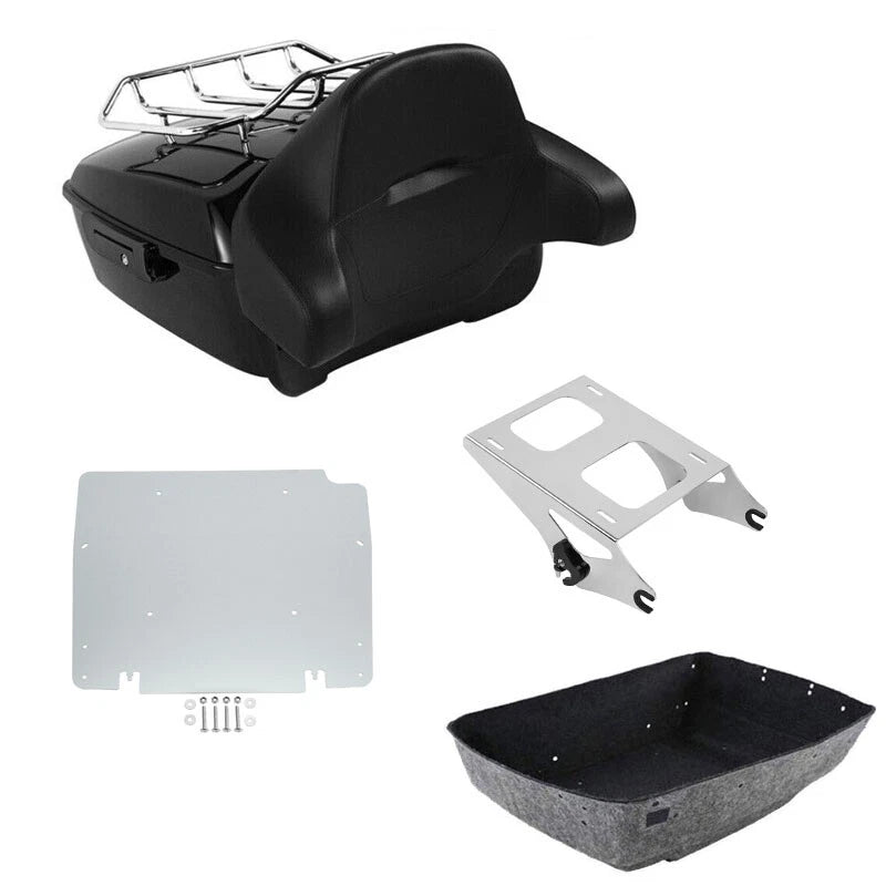Trunk Pad Mount Rack Plate for Harley Touring Electra Glide (2014–2023)