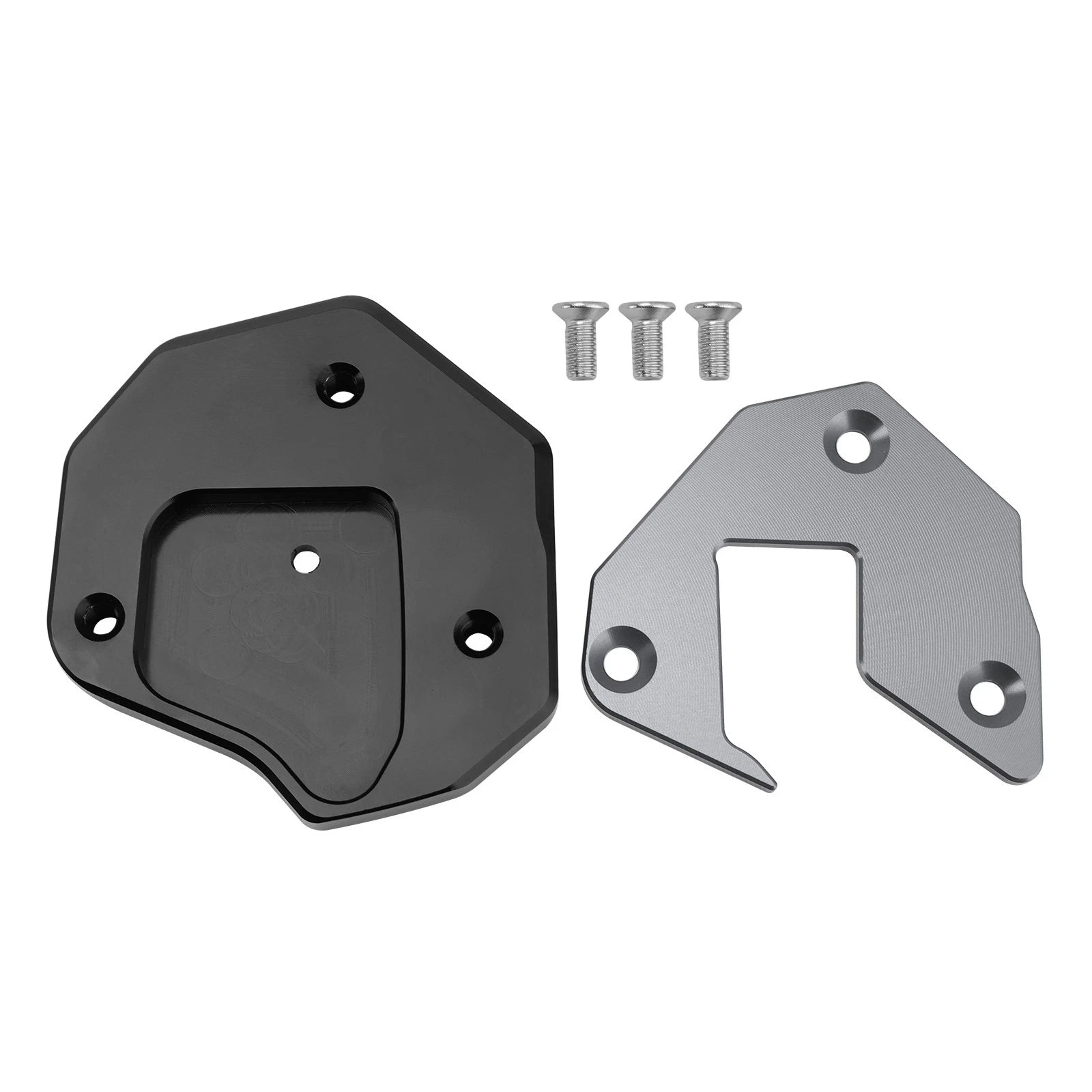 Kickstand Enlarger Plate Pad for Suzuki GSXR1300R (2008–2020) Titanium