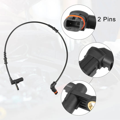 2Pcs ABS Wheel Speed Sensor for Mercedes-Benz CL500 CL600 S500 (2003–2006) No.A2205400117