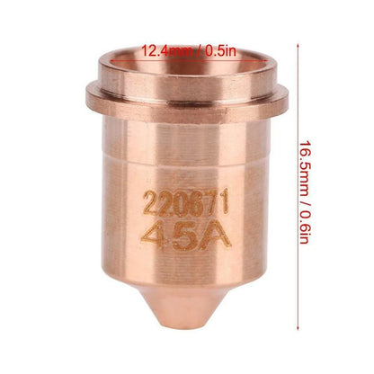 Plasma Electrode Nozzle and Cup Set for MAXFor 45 Cutter Torch