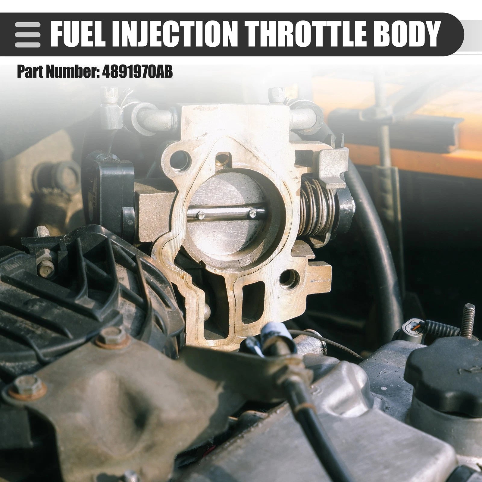 Electronic Throttle Body Assembly Replacement for Dodge Dart 2.0L 2.4L (2013–2016)