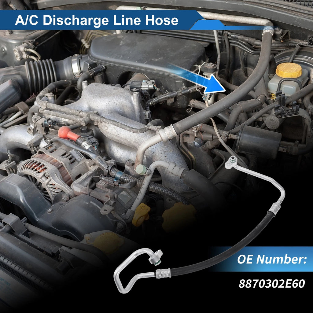 A/C Refrigerant Liquid Hose Replacement for Toyota Corolla (2014–2019)