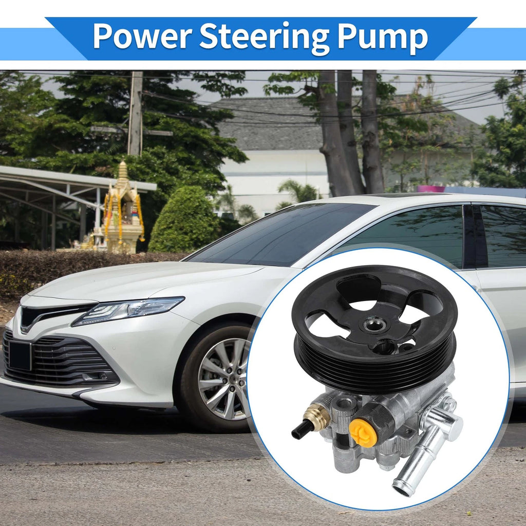Power Steering Pump with Pulley Replacement for Toyota Camry Avalon (2000–2012)