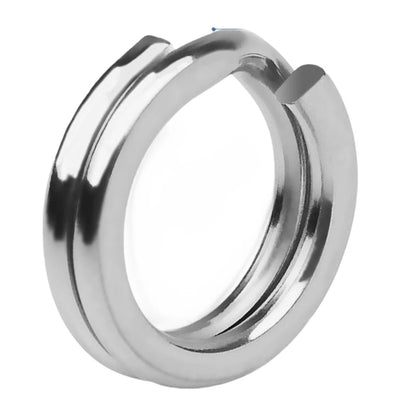 50pcs Stainless Steel Open Rings for Secure Lure Attachment (N/A)
