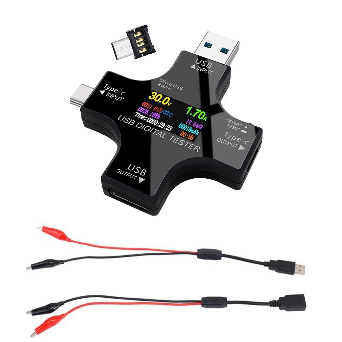 USB Power Meter Tester (32V Max)