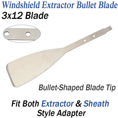 3x12 Windshield Extractor Bullet Tool for Auto Glass Removal