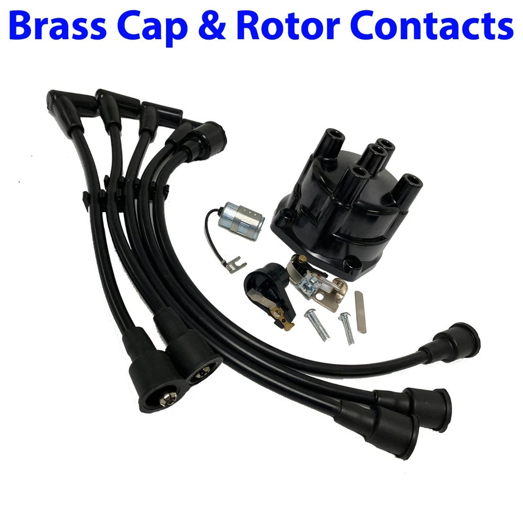 Tune-Up Kit for MerCruiser OMC GM 2.5 3.0L (Distributor Cap, Rotor, Points, Wires)