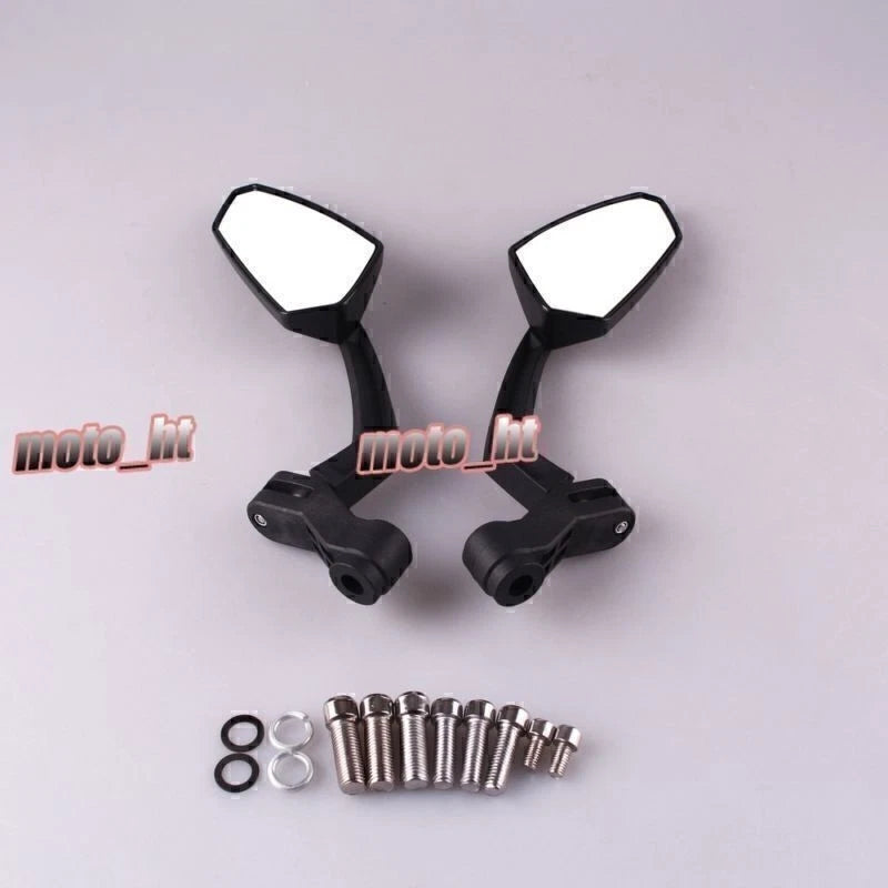 7/8" Handlebar End Rearview Mirrors for Honda Suzuki Yamaha (Motorcycle)