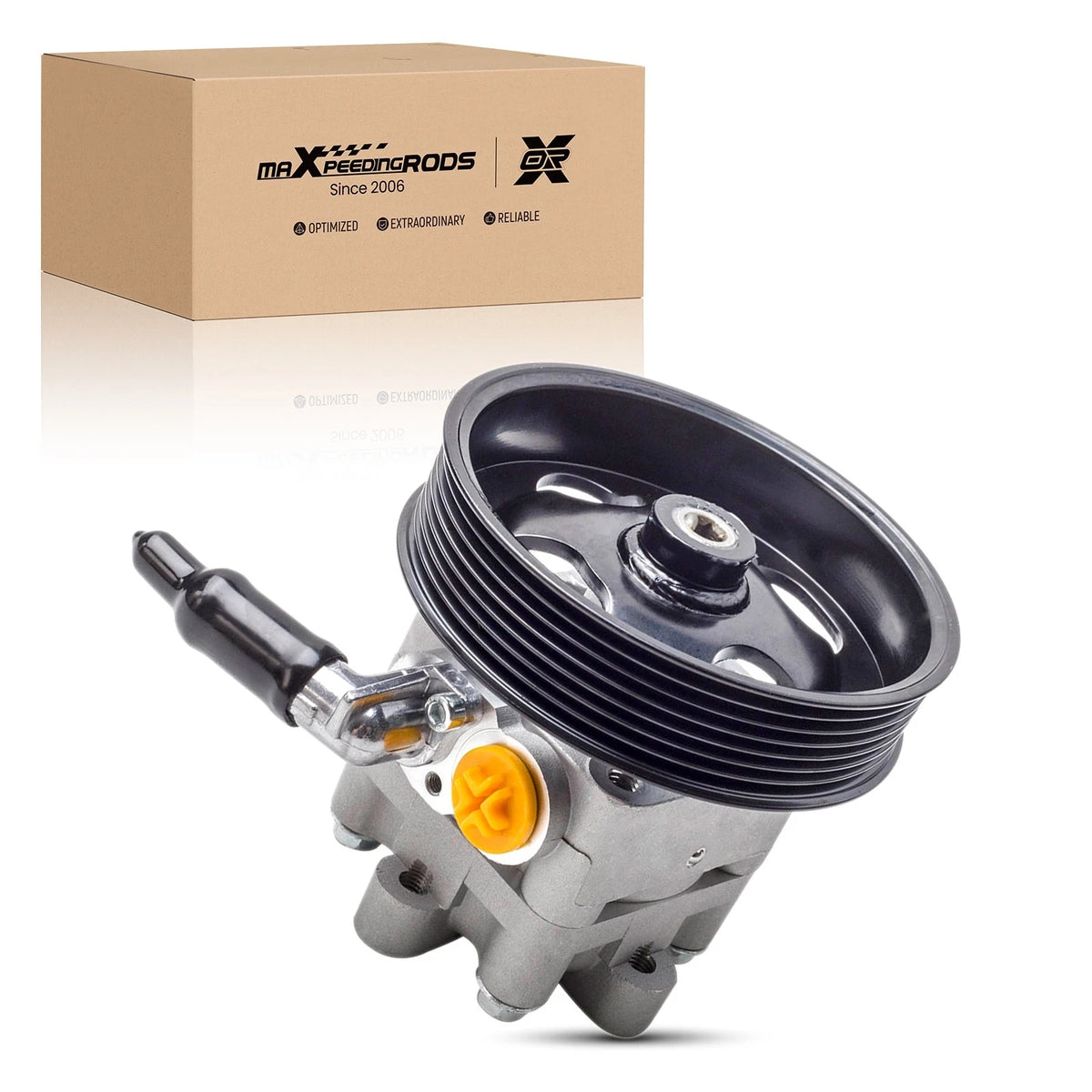 Power Steering Pump w/ Pulley for Nissan Altima Murano Maxima (2007–2014) 215485
