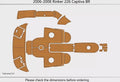 EVA Pads for Rinker 226 Captiva BR (2008) - Teak Flooring Mat