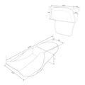 Seat Backrest Pad for Harley Touring Glide (2014–2023)