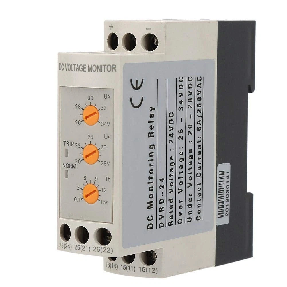 DVRD Surge and Undervoltage Protector for DC12V 24V 36V 48V