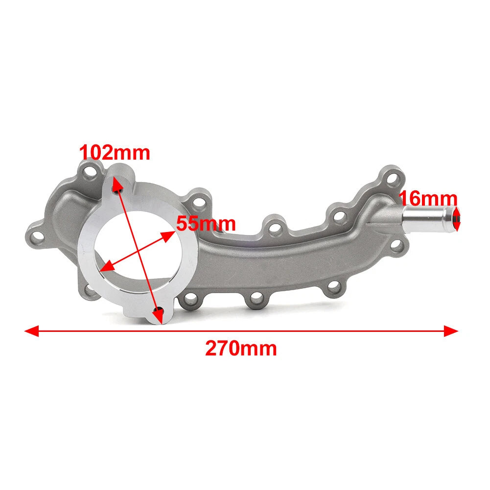 Engine Coolant Crossover Water Outlet Pipe for Dodge Challenger Charger (2008–2023)