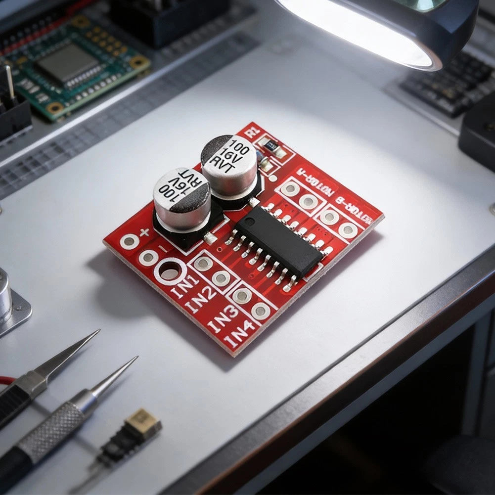 10X L298N Dual Channel Motor Driver Module for STEM Projects