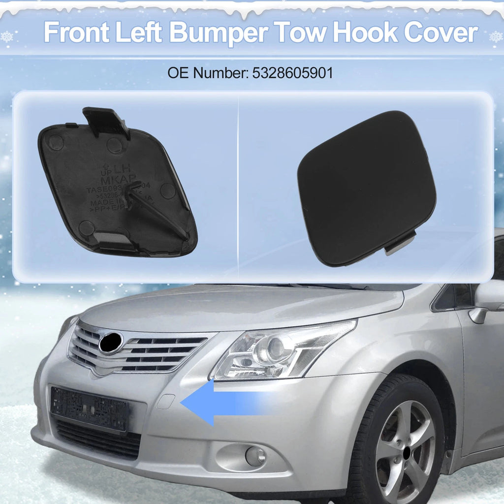 Tow Hook Cover Cap Left Front for Toyota Auris 2006–2009