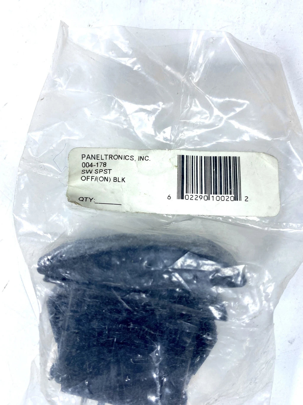 3X Paneltronics 004-178 SPST Black Off/On Waterproof Rocker Switch