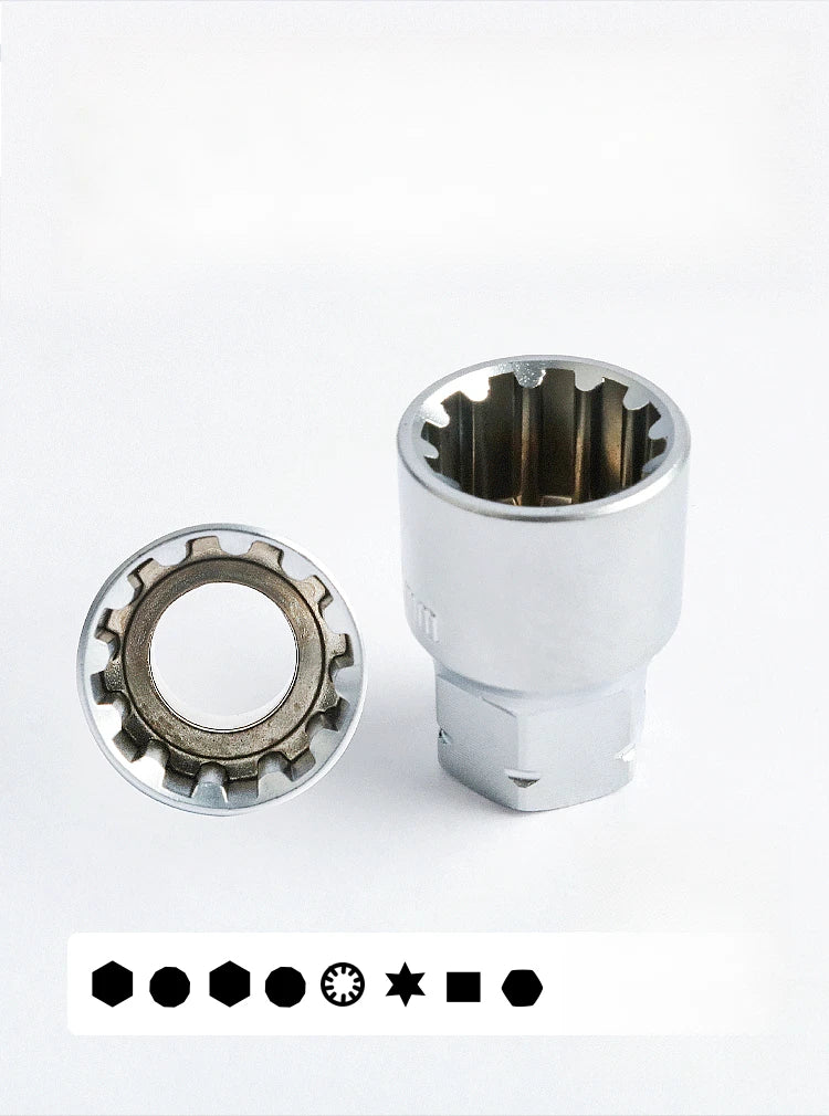 29pc Ratchet Socket Set with Hex Bits for Automotive Use