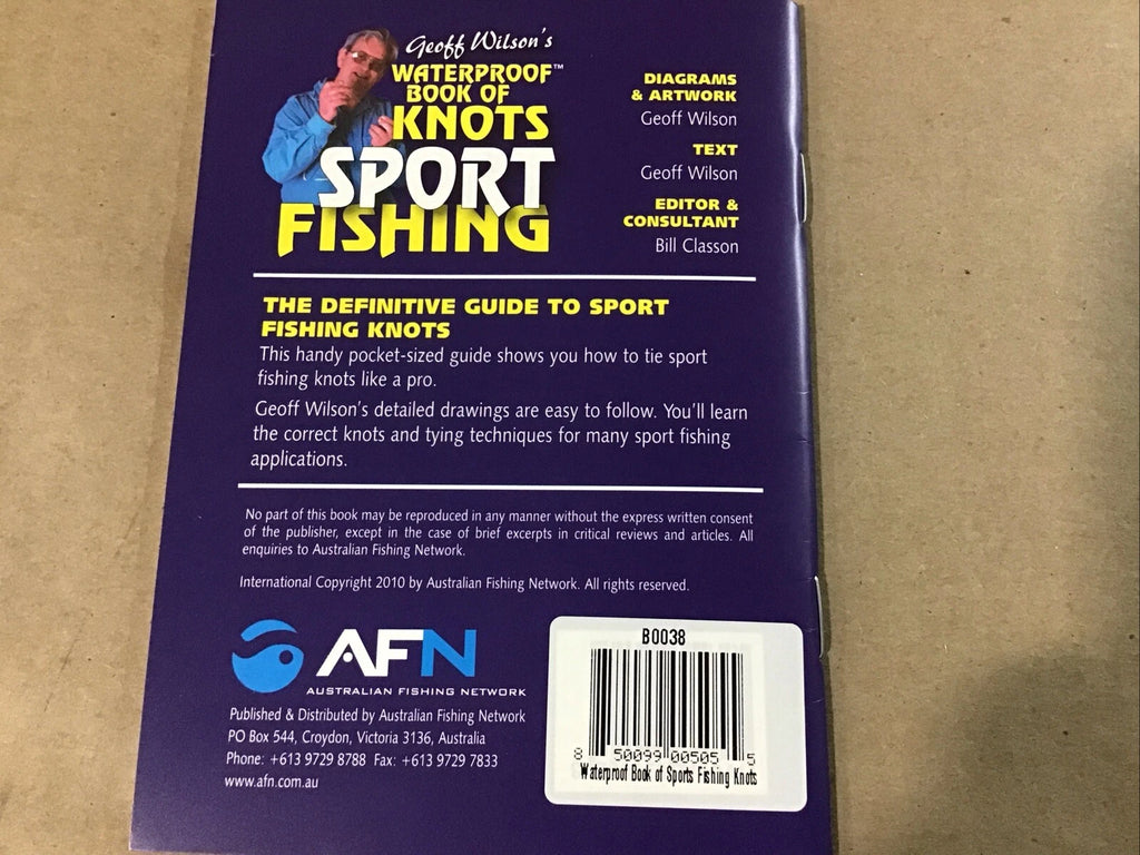 Fishing Knot Book for AFN B0038
