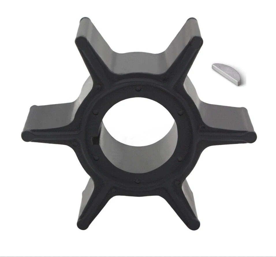 Water Pump Impeller with Key for Tohatsu Nissan 30/40/50HP (1990–2023) 3C8-65021-2 18-8922