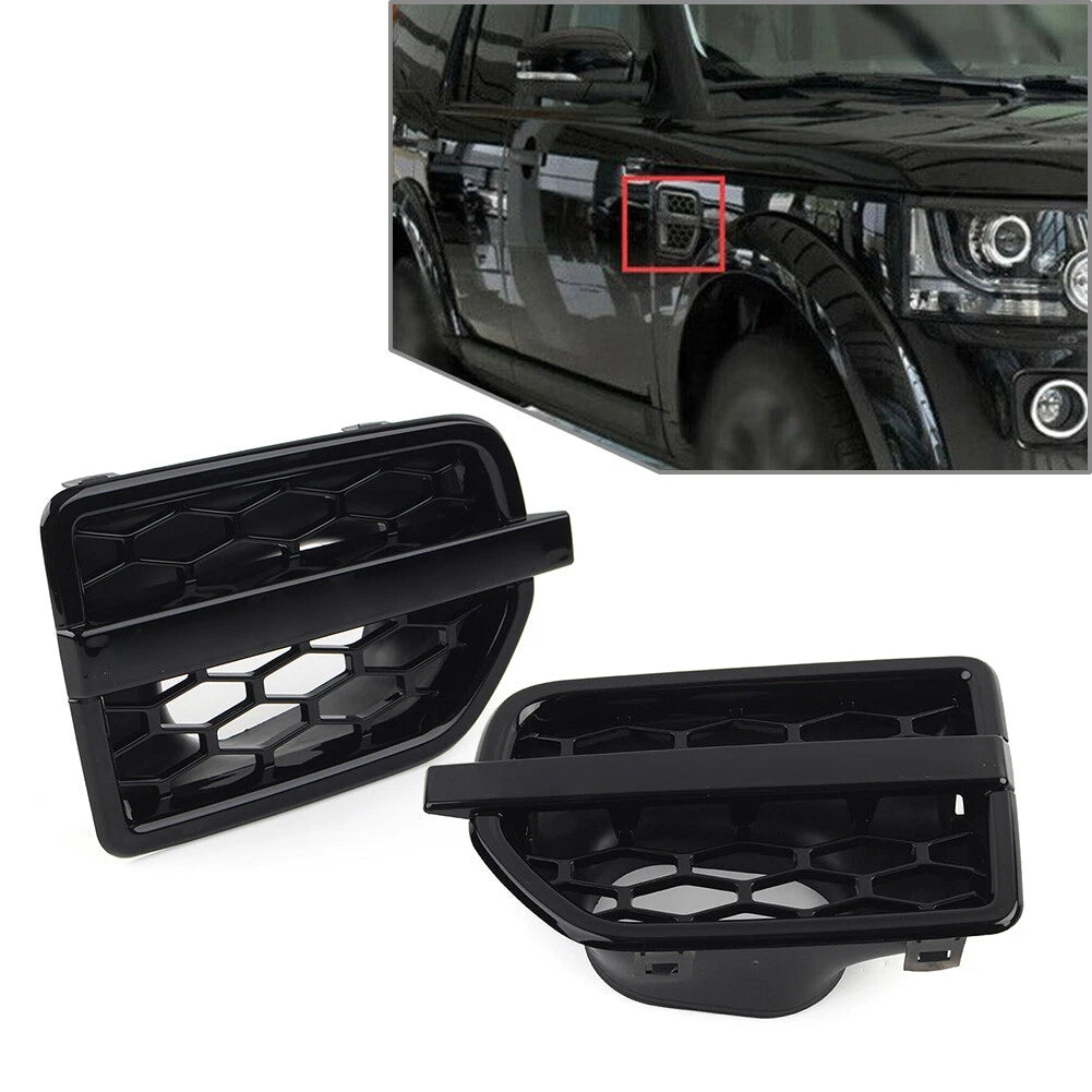 2X Front Grille Air Intake Vent Grill for Land Rover LR4 (2010–2016)