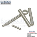 Propeller Shear Pin & Split Pin Kit for Mercury 2-3.5 HP Outboard (N/A)