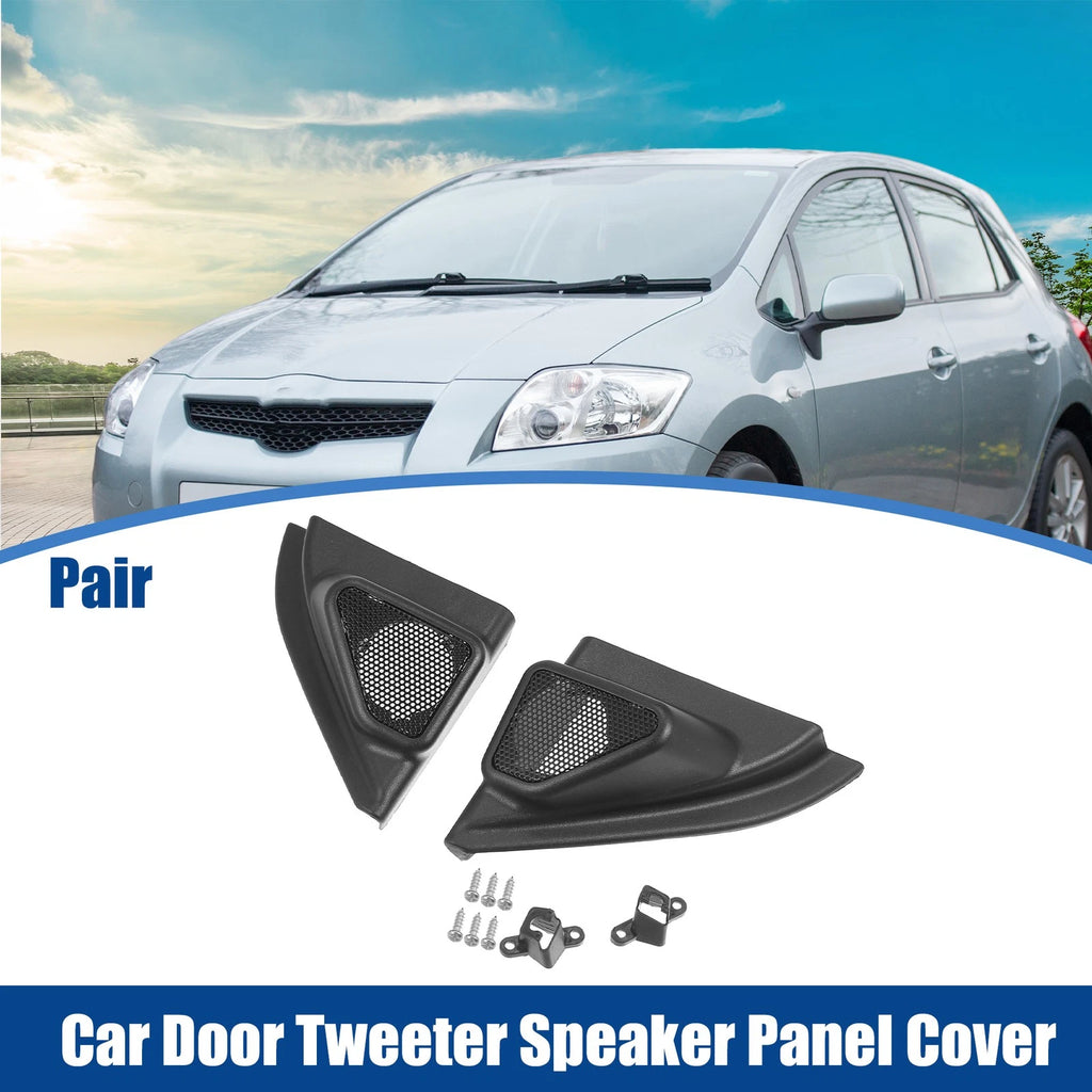 Door Tweeter Speaker Panel Cover Trim Pair for Toyota Corolla (2014–2018)