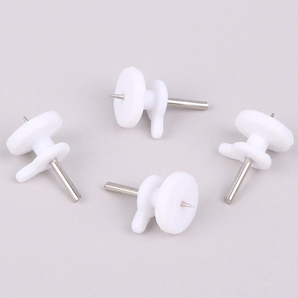 50PCS Wall Mounted Picture Hooks for Frames (No Drill, No Marks Left)