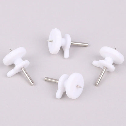 50PCS Wall Mounted Picture Hooks for Frames (No Drill, No Marks Left)