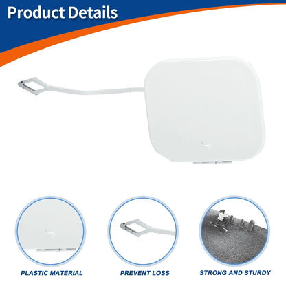 Tow Hook Cover for Mercedes-Benz B-Class (2012–2019) No.A2468851022 White
