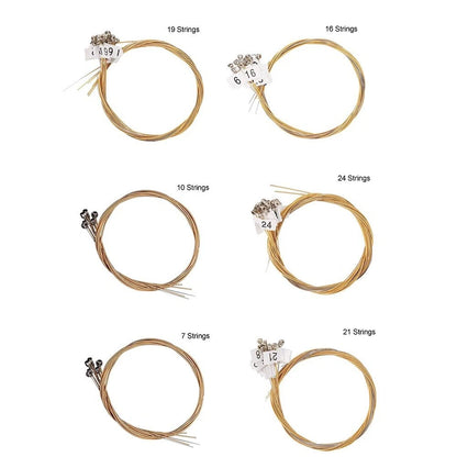 Replacement Strings Set for Lyre Harp