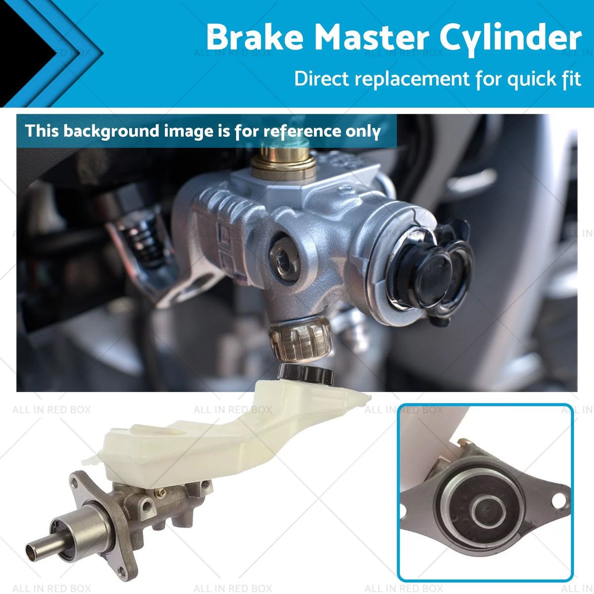 Brake Master Cylinder for Mazda 3 BK BL (2004–2014) ABS 2.0L 2.2 2.3 2.5